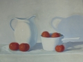 White Pitcher, Red Tomatoes