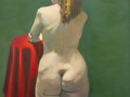 "Redhead"
oil on linen
