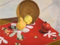 Fruit-on-a-Red-Scarf